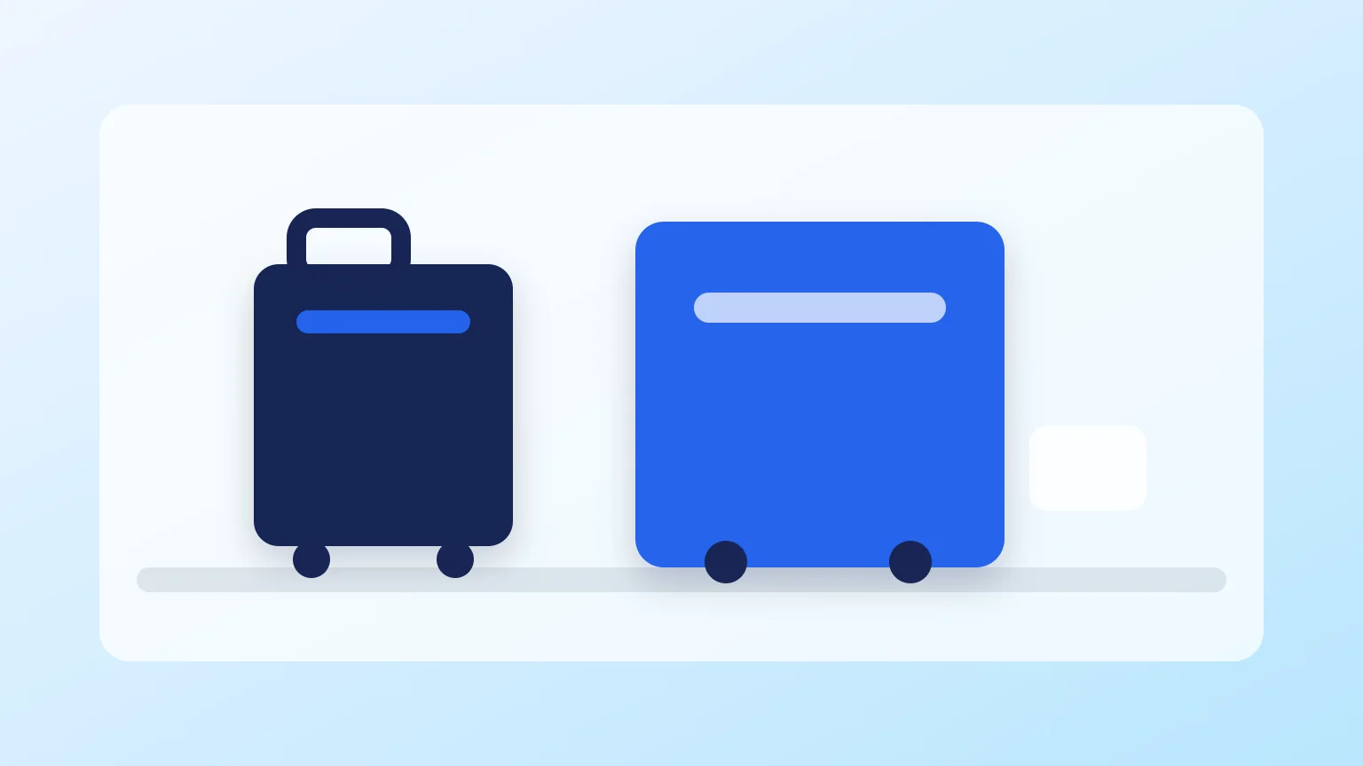 Mala de viagem aberta com organizadores, cadeado e acessórios genéricos.