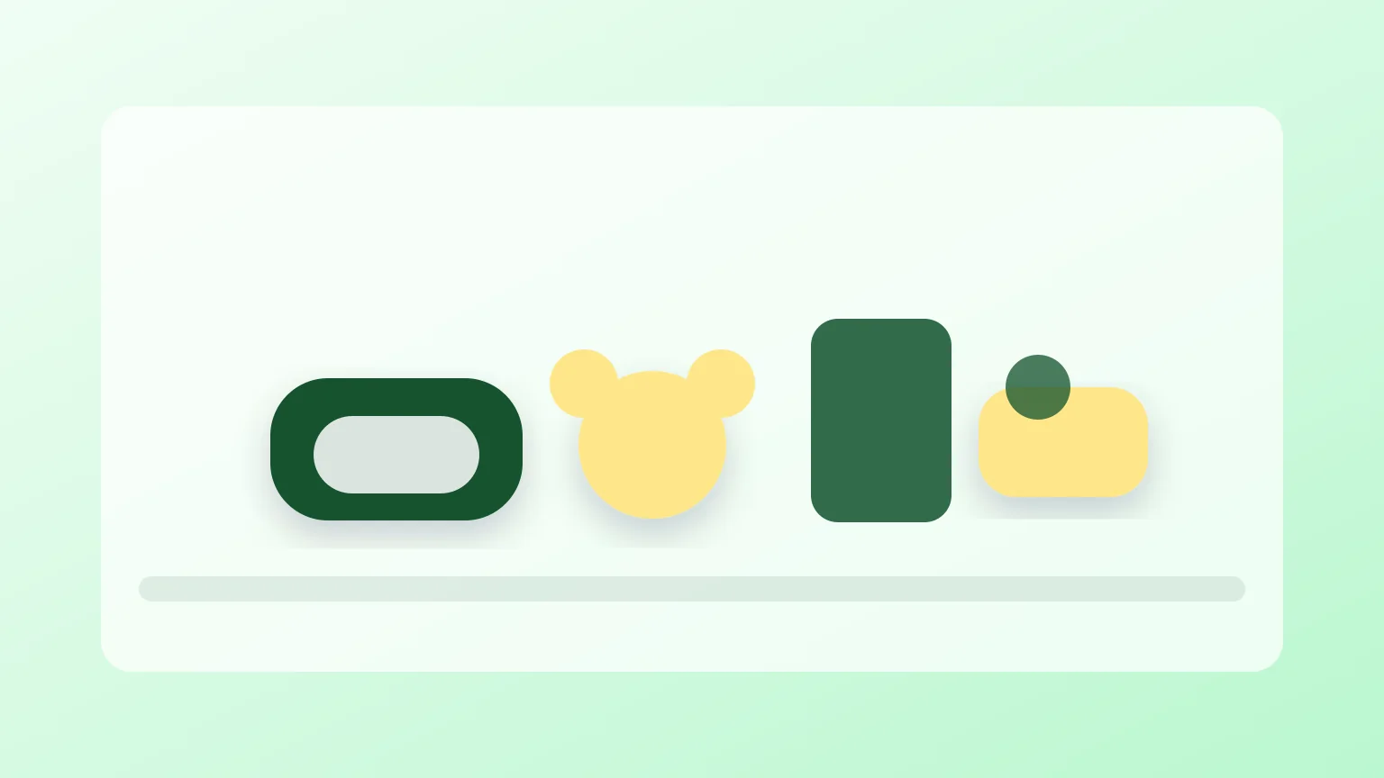 Canto de casa organizado com cama para animal, comedouro, brinquedos e acessórios.